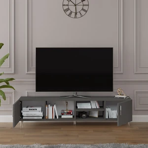Asra Trend %100 MDFLAM Tv Ünitesi Koyu Gri T-12