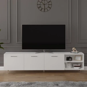 Asra Trend %100 MDFLAM Tv Ünitesi Beyaz T-18