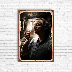 Trend Poster Pablo E.gaviria Retro Ahşap Poster