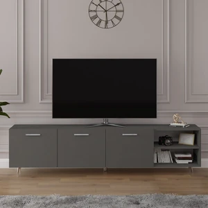 Asra Trend %100 MDFLAM Tv Ünitesi Koyu Gri T-21
