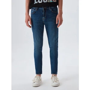 Erkek Scarty Y Normal Bel Dar Paça Skınny Jean Pantolon