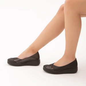 Tamer Tanca Kadın Derı Comfort Ayakkabı 824 1051 Byn Ayk Y22