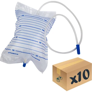 Düz Musluklu İdrarTorbası 2000 ml x 10