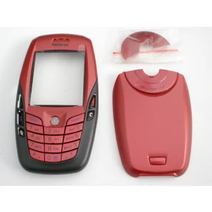 Nokia 6600 Kapak ve Tuş Takımı,sıfır Ürün,kırmızı