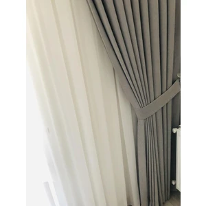 Rendecioğlu Tekstil Tül Perde Bamboo Kumaş Ütü Istemez 1. Kalite