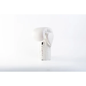 White Laced Edition Pro Fight Premium Deri Boks Eldiveni