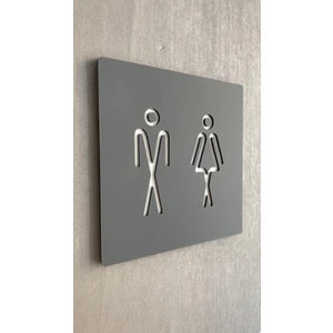 Cool Serisi Wc Yönlendirme Levhası