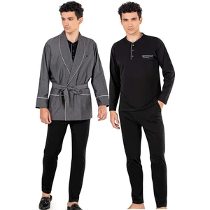 Pierre Cardin Erkek 3'lü Rob Takımı 5610 - Siyah