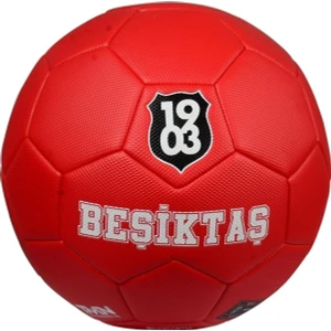 Beşiktaş Orjinal Lisanslı Futbol Topu - Kırmızı