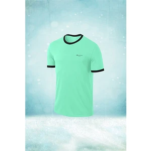 Poseidon Storm Erkek Su Yeşili Dri-Fit Kumaş Antrenman ve Koşu Için Konforlu  Düz Tişört S-3xl