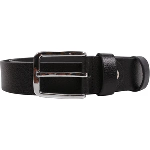 155 cm Erkek Hakiki Deri Siyah Kumaş Pantolon Kemeri