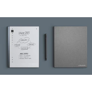 2 Digital Paper Tablet + Marker Plus + Kapaklı Gri Kılıf