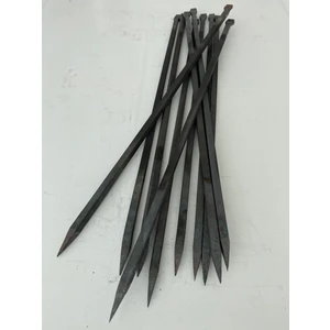 Silme Demir 10 mm Kare Patlıcan Şişi 8'li