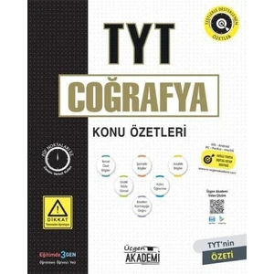 Üçgen Yayıncılık TYT Coğrafya - Konu Özeti