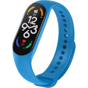 Xiaomi Mi Band 7 ile Uyumlu Silikon Kordon Mavi