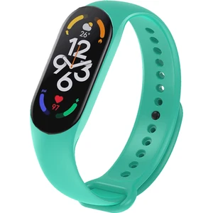 Xiaomi Mi Band 7 ile Uyumlu Silikon Kordon Turkuaz