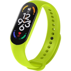 Xiaomi Mi Band 7 ile Uyumlu Silikon Kordon Fıstık Yeşili