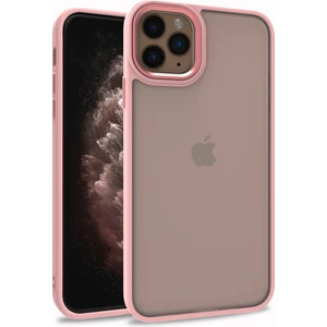 Iphone 11 Pro Max Renkli Kenarlı Parlak Flora Kılıf