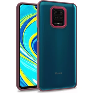 Xiaomi Redmi Note 9s Renkli Kenarlı Parlak Flora Kılıf