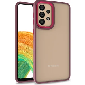 Samsung Galaxy A72 Renkli Kenarlı Parlak Flora Kılıf