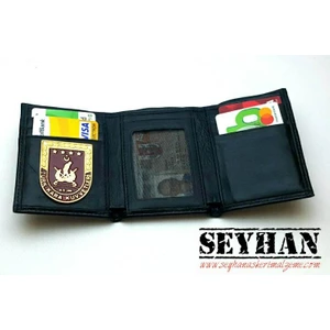 Kara Kuvvetleri Armalı Deri Cüzdan