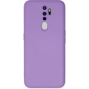 Happycase Oppo A9 2020 Kılıf Nano Içi Kadife  Silikon - Lila