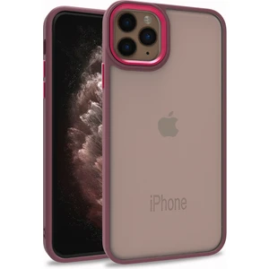 Iphone 12 Pro Renkli Kenarlı Parlak Flora Kılıf + Ekran Koruyucu