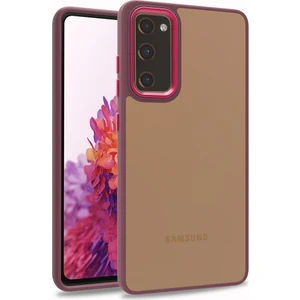 Samsung Galaxy S20 Fe Renkli Kenarlı Parlak Flora Kılıf + Ekran Koruyucu