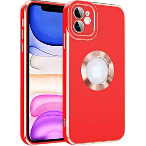 Iphone 12 Kamera Korumalı Renkli Kenarlı Kongo Kılıf + Ekran Koruyucu