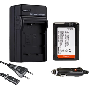 Li-ion Charger Cazipshop Sony NP-FW50 BATARYA(1700MAH)+ŞARJ Aleti Cihazı Seti