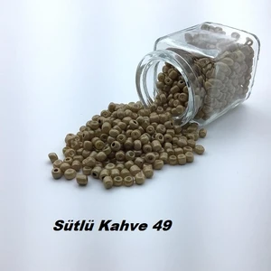 Erdal Ticaret Kum Boncuk (0,5 Mm-1 Paket 100GR) Sütlü Kahve 49