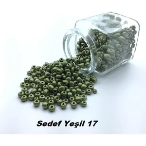 Erdal Ticaret Kum Boncuk (0,5 Mm-1 Paket 100GR) Sedef Yeşili