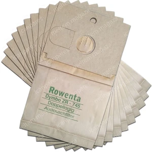 Rowenta Uyumlu Dymbo Plus Süpürge Kağıt Toz Torbası 10 Adet