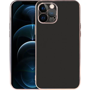 Apple iPhone 12 Pro Lazer Kenarlı Viyana Kılıf + Kırılmaz Ekran Koruyucu