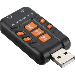 8.1 USB Ses Kartı Virtual Sound 3D - USB Harici Ses Kartı Chipli Versiyon