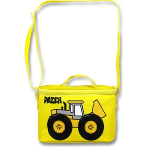 Sarı Dozer Erkek Beslenme Çantası - Termal Astarlı