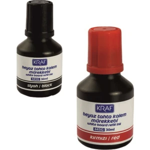 Tahta Kalem Mürekkebi 30ML Siyah ve Kırmızı
