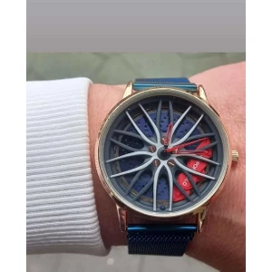 G Sport Polo Jant Erkek Hasır Kordon Mıknatıslı Kol Saati