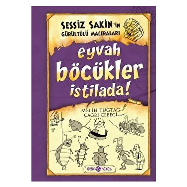 Sessiz Sakin’in Gürültülü Maceraları 8 - Eyvah Böcükler Istilada! - Karton