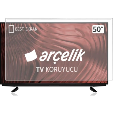 Best Ekran Arçelik 50" Inç Tv Ekran Koruyucu 7-8-9 serisi 4k Qled Oled uhd imperium android google