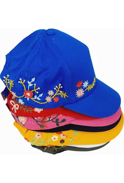 Kusursuz Anne Pamuk %100 El Işlemeli Tasarım Şapkalar