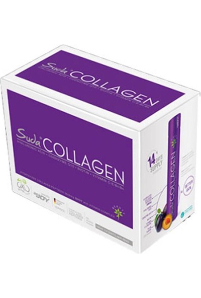 Suda Collagen Takviye Edici Gıda Erik Aromalı 14X40 ml (SVM101)