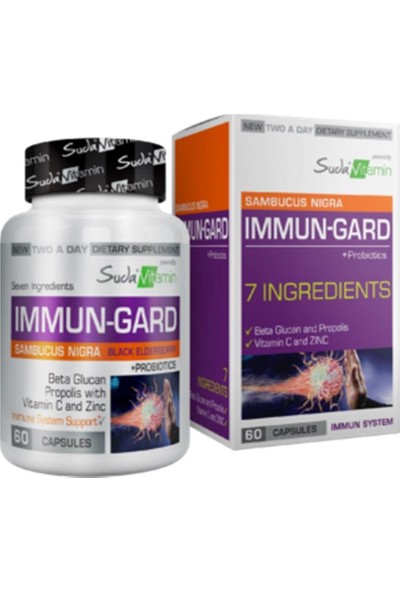 Bigjoy Suda Vitamin Immun Gard 60 Kapsül (SVM101)