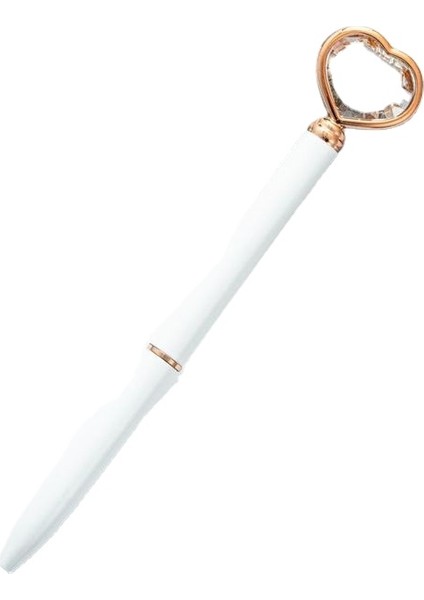 Tükenmez Kalem Okul Ofis Malzemeleri Kristal Metal Lüks 2 Adet (Yurt Dışından)