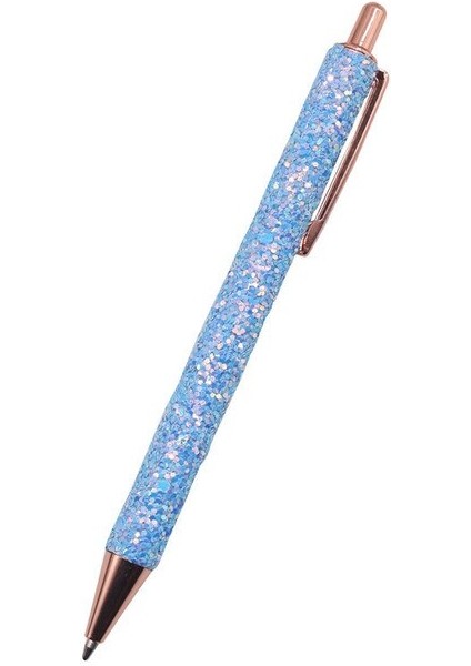 Flaş Kristal Kalem Metal Tükenmez Kalem Bullet 1.0 mm 2 Adet (Yurt Dışından)