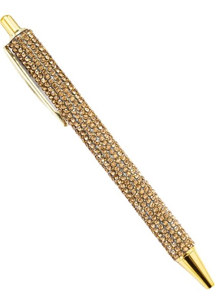 Tükenmez Kalem Lüks Rhinestone Sevimli Metal 2 Adet (Yurt Dışından)