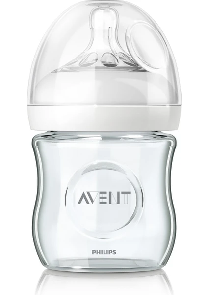 Philips Avent Philips Philips Avent Natural Güvenli Cam Biberon 120ML 0+Ay (8710103876205)