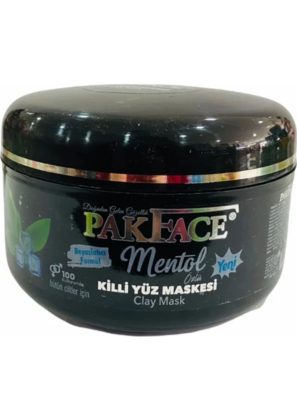 Pak Face Kil Maske Mentol Özlü 700 Gr