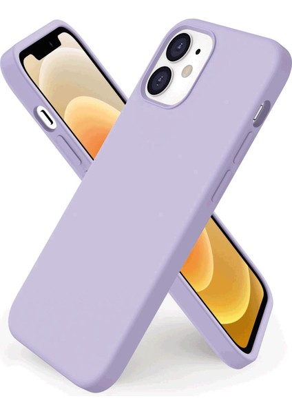 iPhone 12 Mini Kılıf Kamera Korumalı Silikon Rubber Arka Kapak
