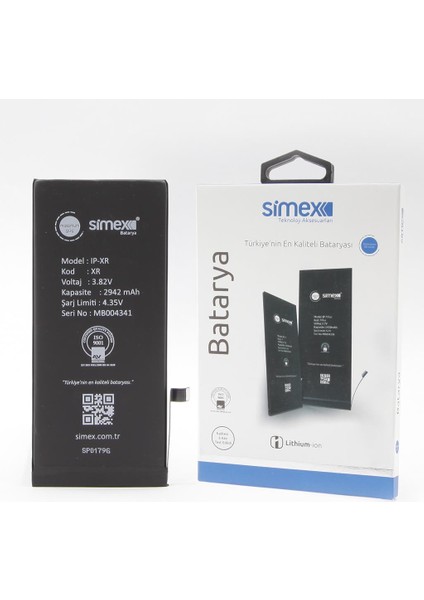 Apple iPhone Xr   Batarya  Sbt-01